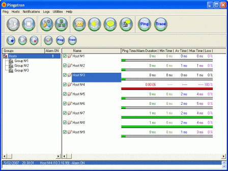 Pingotron Screenshot
